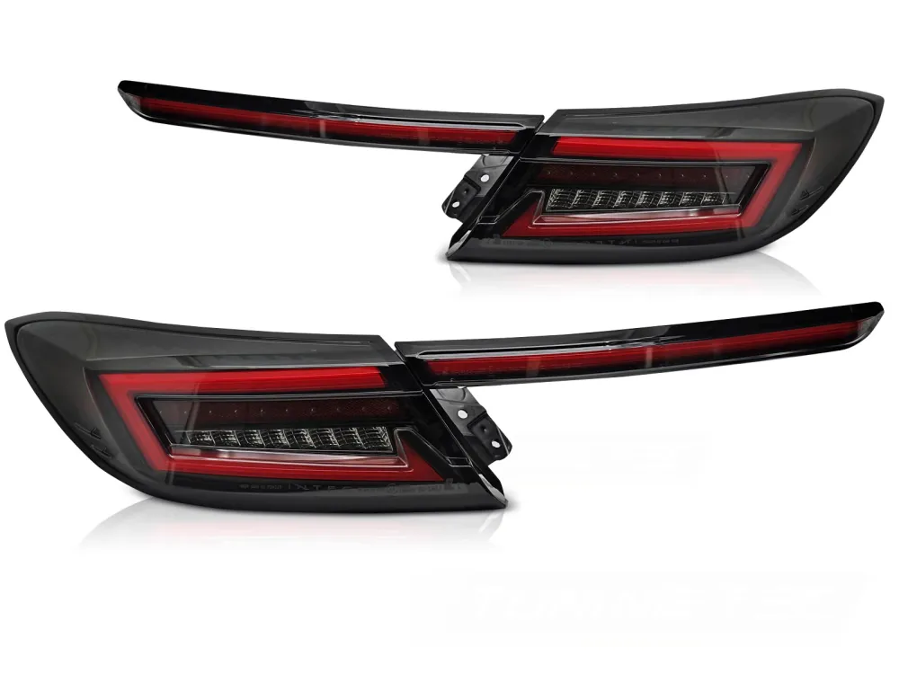 Baklykter Toyota GR86 (2021–) LED Bar Sekvensiell Smoke Svart - LDTO46
