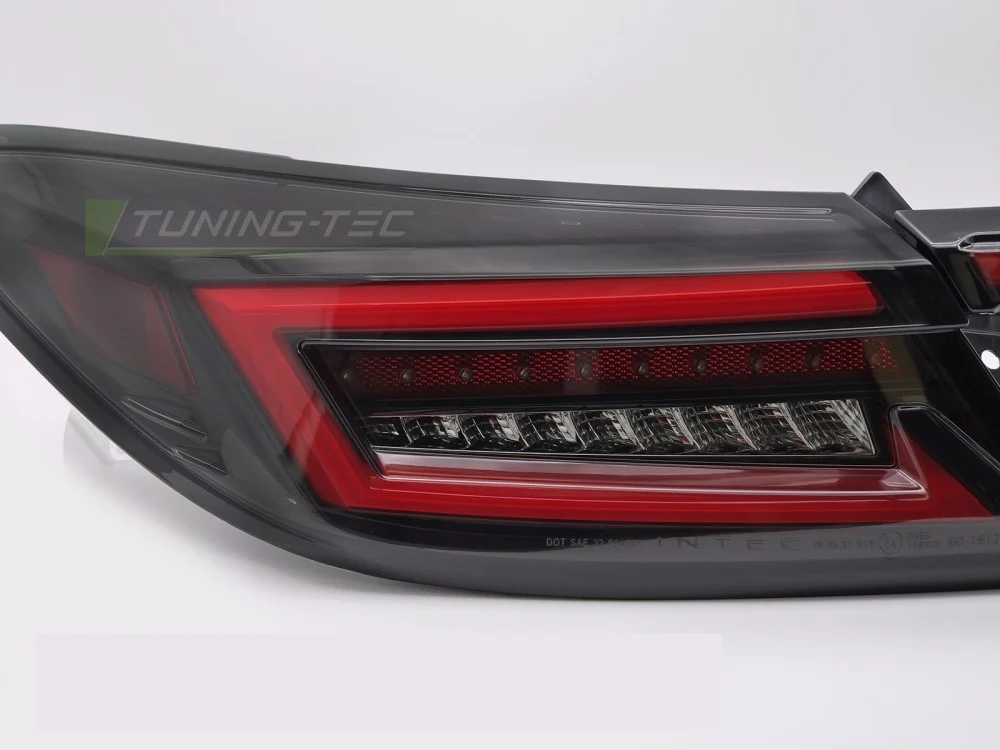 Baklykter Toyota GR86 (2021–) LED Bar Sekvensiell Smoke Svart - LDTO46