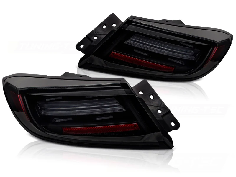 Baklykter Toyota GR86 (2021–) LED Bar Smoke Sekvensiell Svart - LDTO42