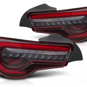 Baklykter Toyota GT86 (2012–2021) LED Bar Rød - LDTO53