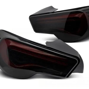 Baklykter Toyota GT86 (2012–2021) LED Bar Sekvensiell Smoke Svart - LDTO40