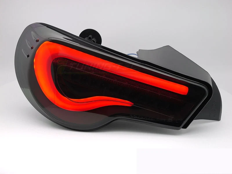 Baklykter Toyota GT86 (2012–2021) LED Bar Sekvensiell Smoke Svart - LDTO40