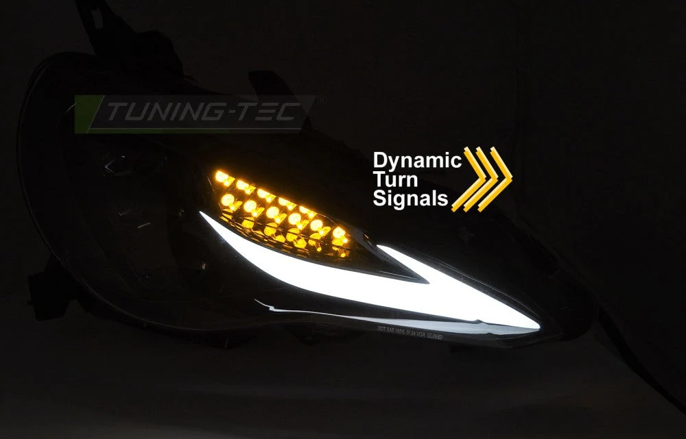 Frontlykter Toyota GT86 12–21, full LED sekvensiell DRL – LPT045