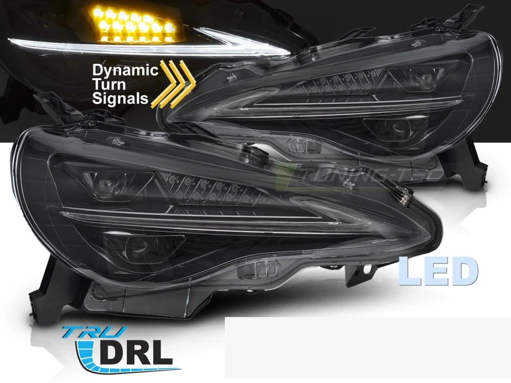 Frontlykter Toyota GT86 (2012–2021) LED DRL - LPTO43