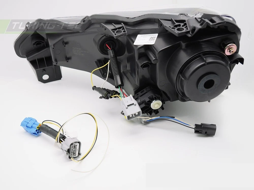 Frontlykter Toyota GT86 (2012–2021) Svart Tube LED DRL - LPTO42