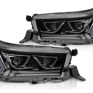 Bildeler Toyota Hilux 05-15 – Tube LED Lykter Svart