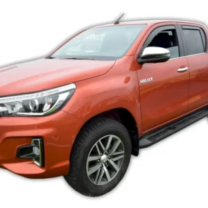 Vindavviser Toyota Hilux VIII (2015-) 4-delers sett – PMMA Plexi | Heko
