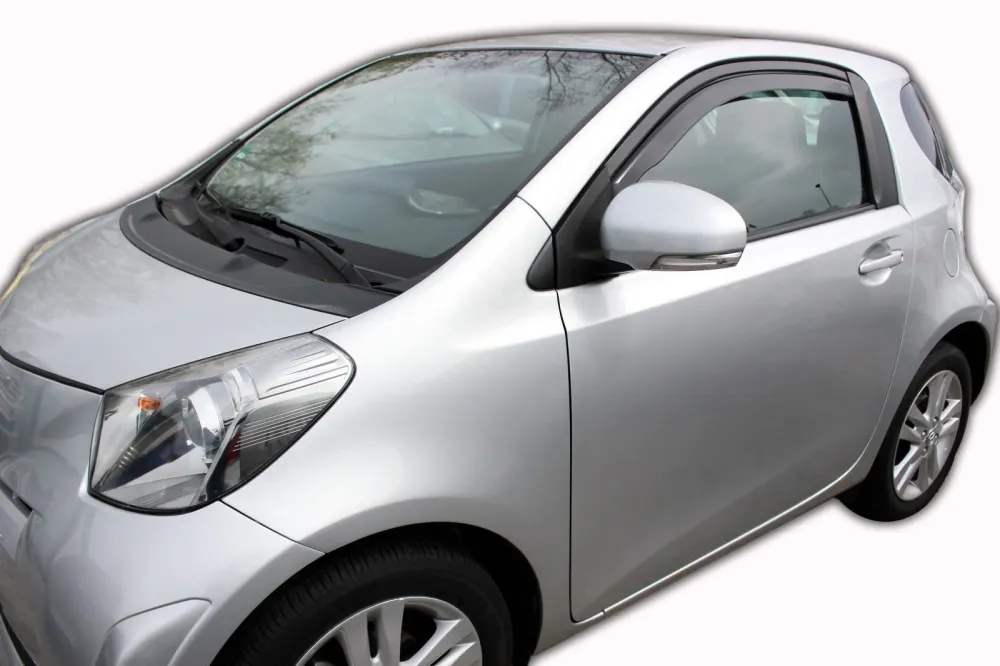 Vindavviser Toyota IQ 3-dørs 2009→ sett 2 stk. – PMMA Plexi | Heko