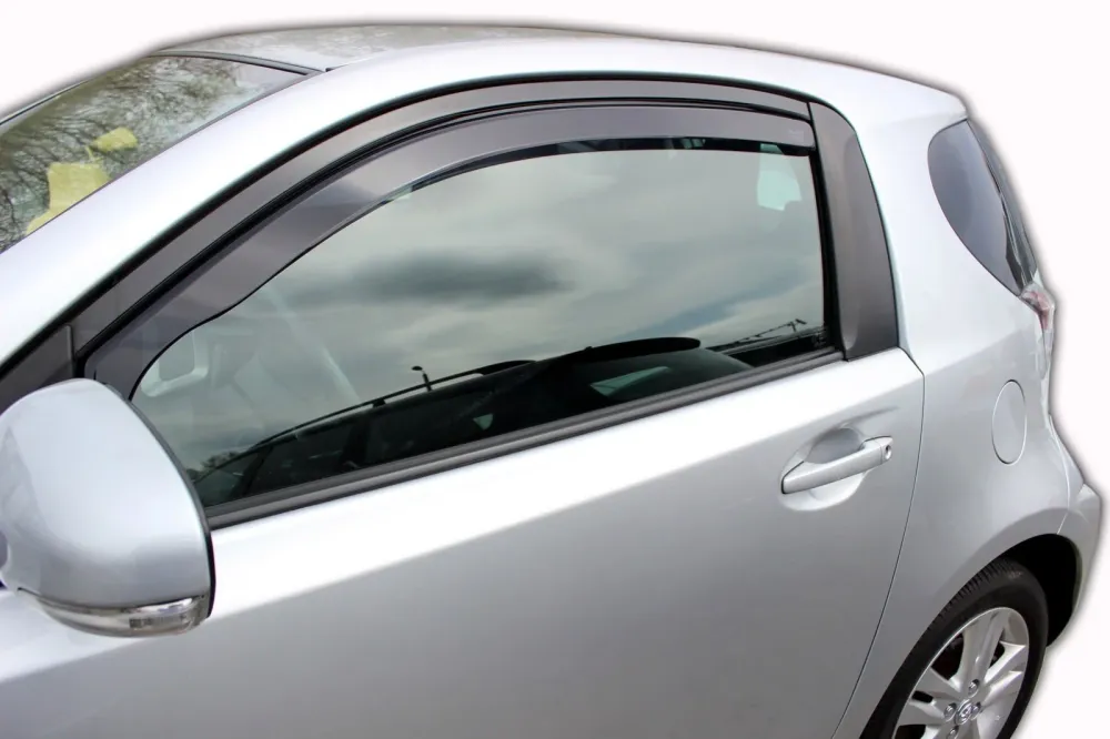 Vindavviser Toyota IQ 3-dørs 2009→ sett 2 stk. – PMMA Plexi | Heko