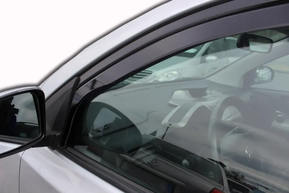 Vindavviser Toyota IQ 3-dørs 2009→ sett 2 stk. – PMMA Plexi | Heko