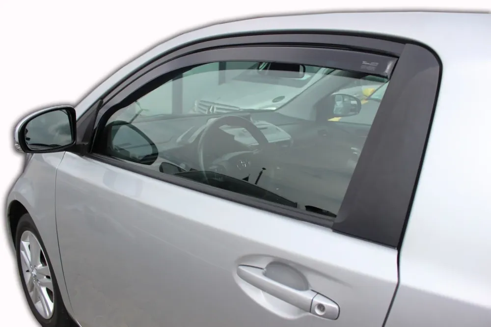 Vindavviser Toyota IQ 3-dørs 2009→ sett 2 stk. – PMMA Plexi | Heko