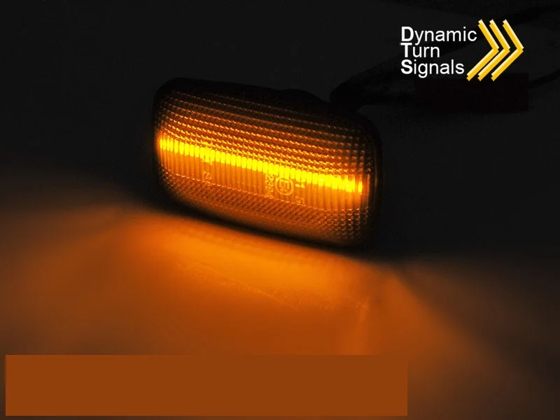 Blinklys Toyota Land Cruiser J100 97-07 - Sekvensiell LED Smoke