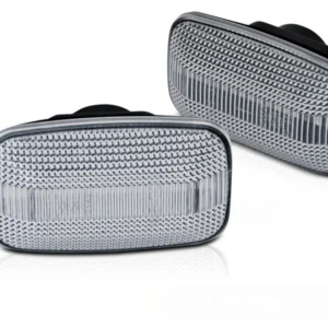Blinklys Toyota Land Cruiser J100 97-07 - Sekvensiell LED Hvit