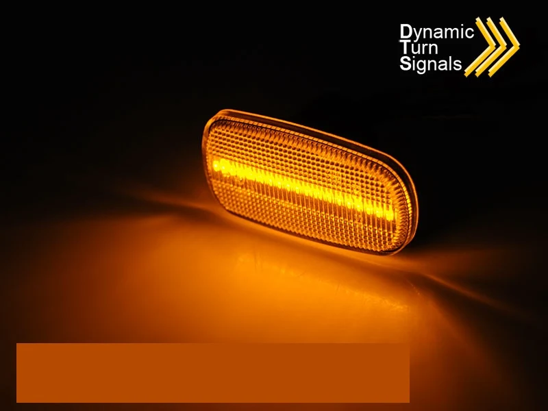Blinklys Toyota Land Cruiser J120 02-09 - LED Sekvensiell Smoke