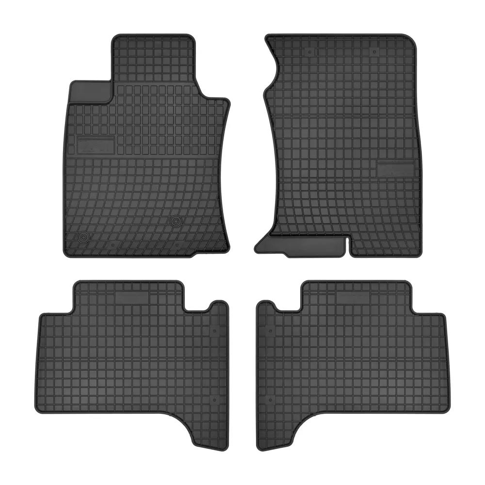 Gulvmatter Toyota Land Cruiser J120 / Land Cruiser J150 (2002-2009) – med sidekant på 1 cm | Frogum