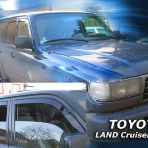Vindavviser Toyota Land Cruiser J80 (1990-1998) – PMMA Plexi | Heko