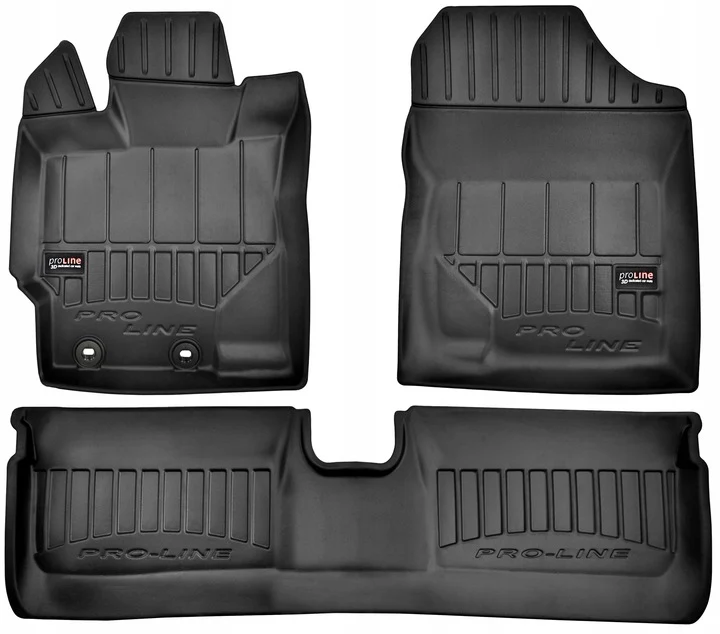 Gulvmatter Toyota Prius (2009-2015) – 3D Premium med sidekant | Frogum