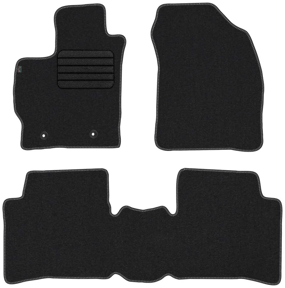 Stoffmatter Toyota Prius (2009-2015) – Premium Stoff - Textil