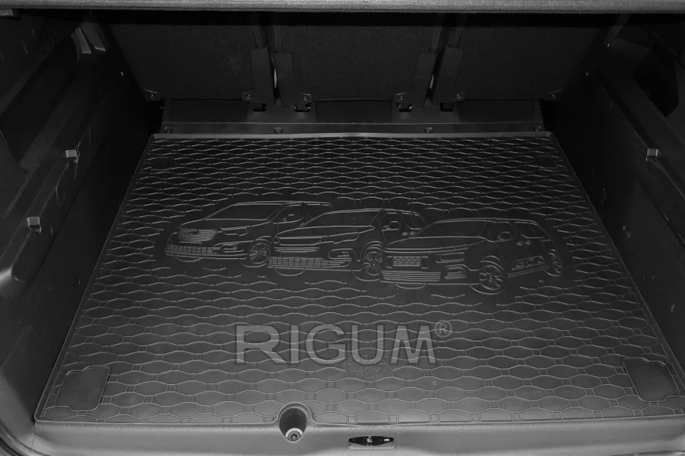 Bagasjeromsmatte Toyota Proace City Verso (2019-) – Luktfrie Gummi | Rigum