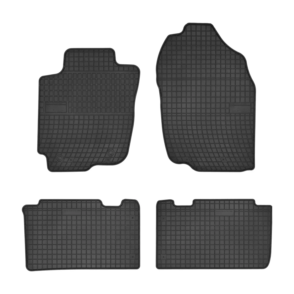 Gulvmatter Toyota RAV 4 IV (2013-2019) – med sidekant på 1 cm | Frogum