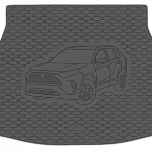 Bagasjeromsmatte Toyota RAV4 V / RAV4 Plug- Hybrid (2019-) – Luktfrie gummi | Rigum