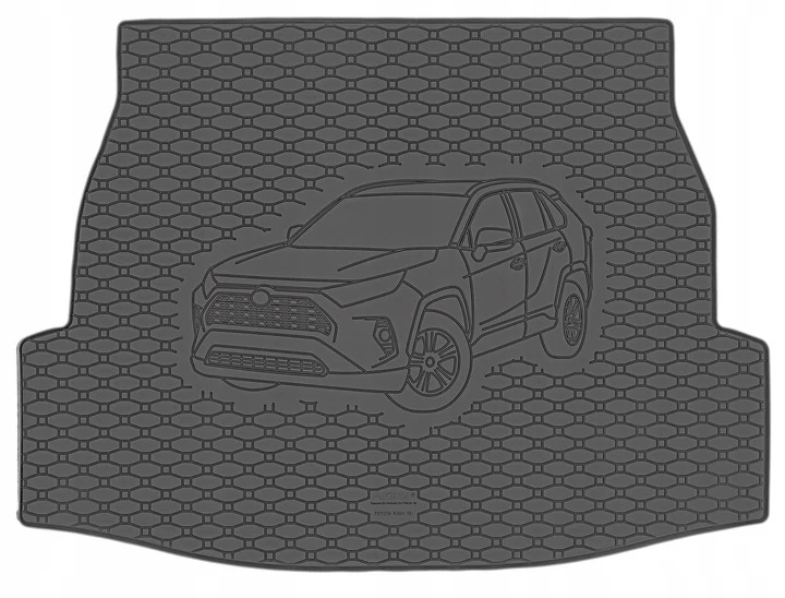 Bagasjeromsmatte Toyota RAV4 V / RAV4 Plug- Hybrid (2019-) – Luktfrie gummi | Rigum