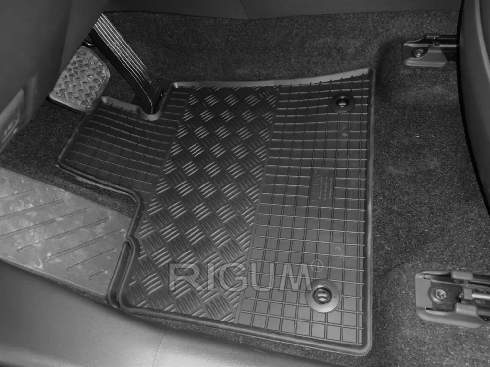 Gulvmatter Toyota RAV4 V (2019-) – Luktfrie gummi | Rigum