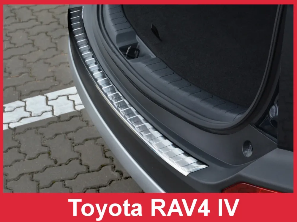 Bakfangerbeskytter Toyota RAV4 IV / Silver Edition (2013-2015) – rustfritt stål | Avisa
