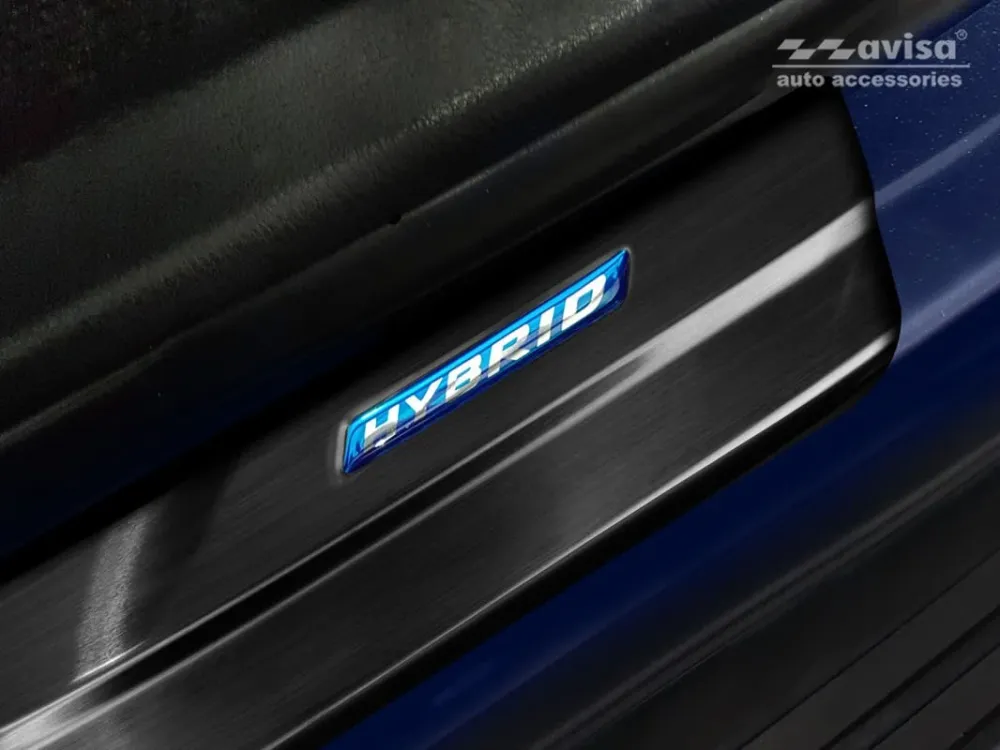 Dørbeskytter Toyota RAV4 V / RAV4 Plug- Hybrid / Black Edition (2018-) – Rustfritt stål | Avisa