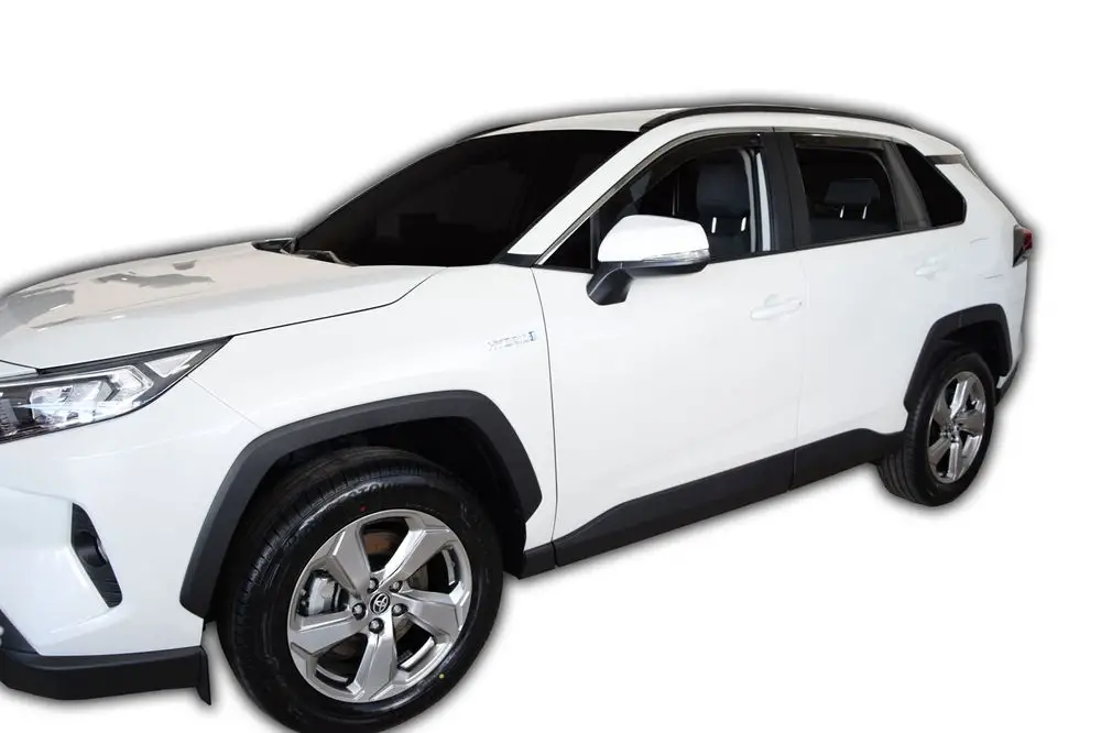 Vindavviser Toyota RAV4 V / RAV4 Plug- Hybrid / sett 4 stk. (2019-) – PMMA Plexi | Heko