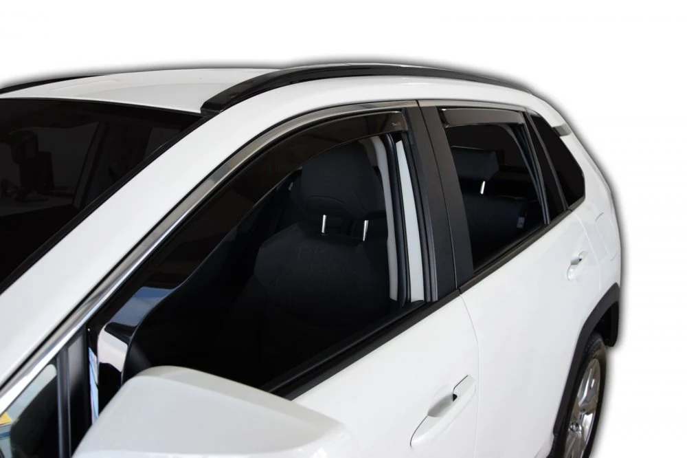 Vindavviser Toyota RAV4 V / RAV4 Plug- Hybrid / sett 4 stk. (2019-) – PMMA Plexi | Heko
