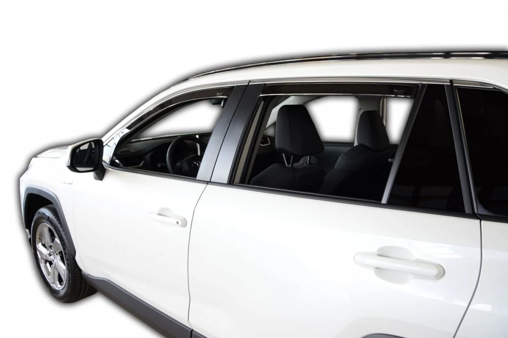 Vindavviser Toyota RAV4 V / RAV4 Plug- Hybrid / sett 4 stk. (2019-) – PMMA Plexi | Heko