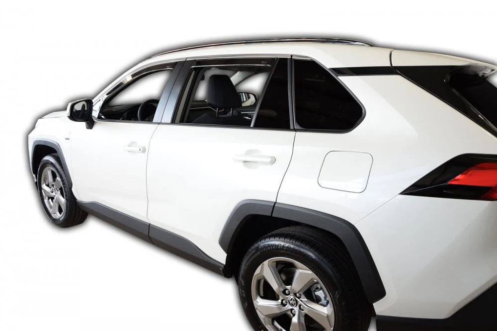 Vindavviser Toyota RAV4 V / RAV4 Plug- Hybrid / sett 4 stk. (2019-) – PMMA Plexi | Heko
