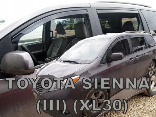 Vindavviser Toyota SIENNA (III) XL30 5-dørs (2010-2020) – PMMA Plexi | Heko
