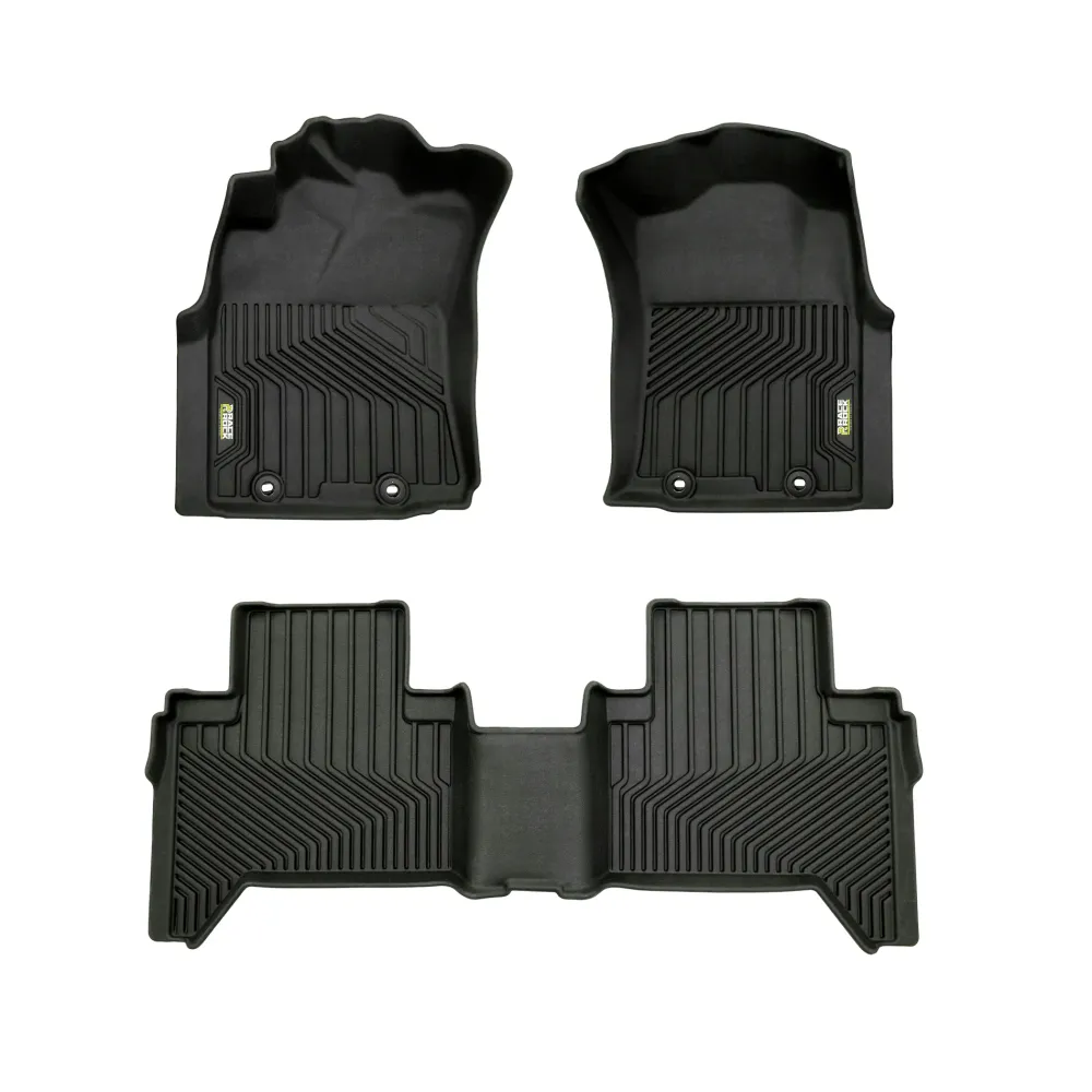Gulvmatter Toyota Tacoma II (2005-2015) – TPE - Gummi Termoplast-elastomer | Frogum
