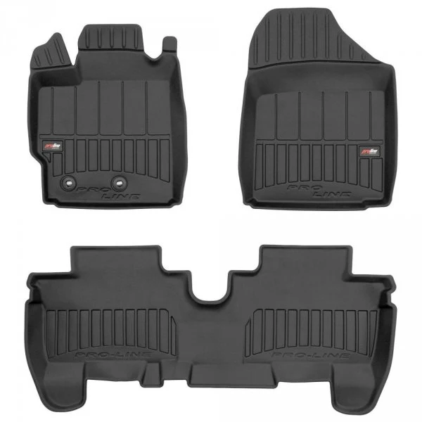 Gulvmatter Toyota Urban Cruiser (2008-2014) – 3D Premium med sidekant | Frogum