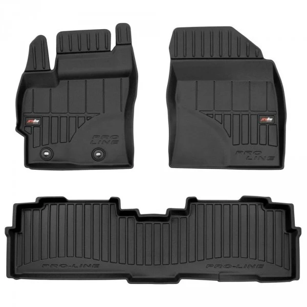 Gulvmatter Toyota Verso II (2009-2018) – 3D Premium med sidekant | Frogum