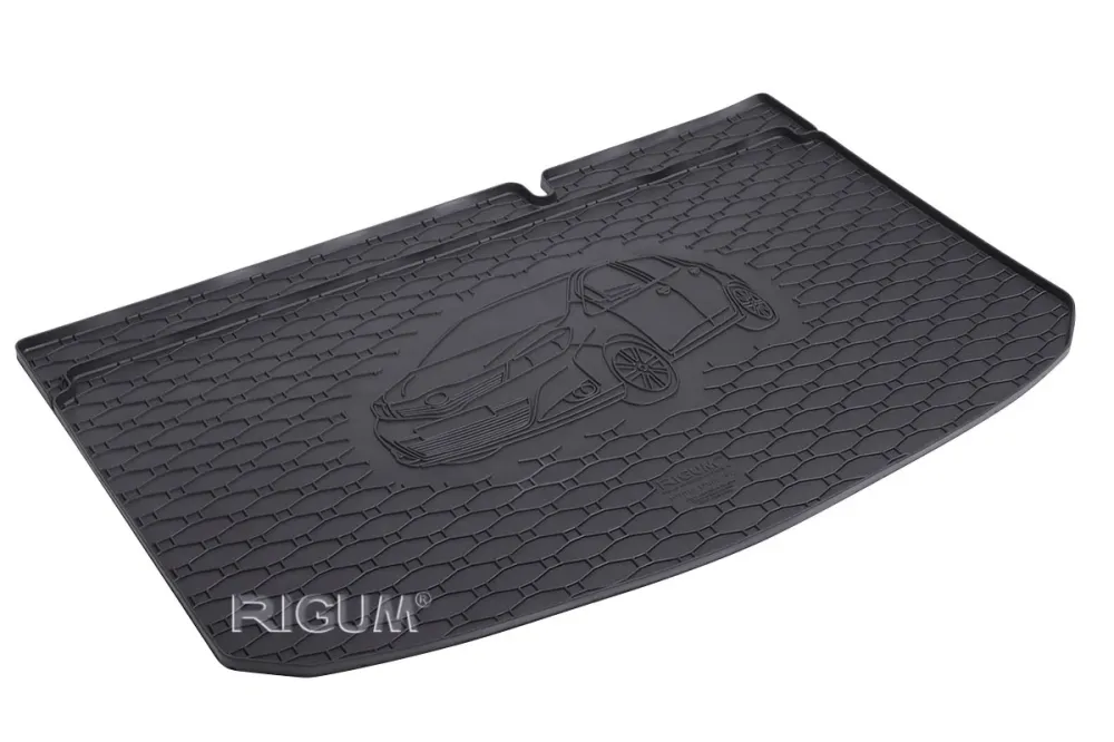 Bagasjeromsmatte Toyota Yaris (2012-2019) – Luktfrie Gummi | Rigum