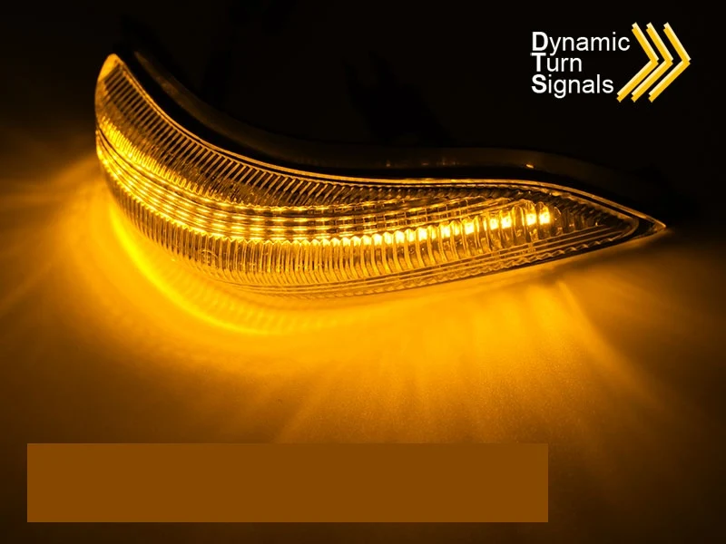 Blinklys i sidespeil Toyota Yaris III (2011–2019) LED Hvit - KBTO10