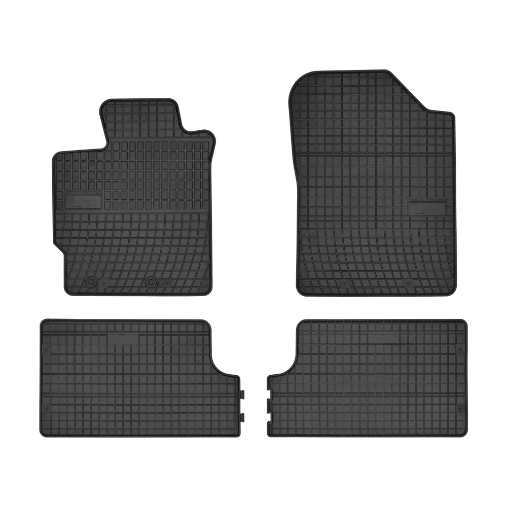 Gulvmatter Toyota Yaris III (2011-2020) – med sidekant på 1 cm | Frogum