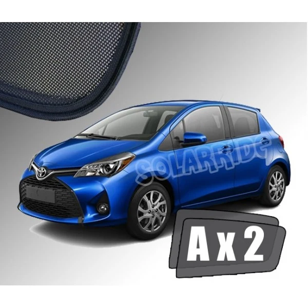 Solskjerm Toyota Yaris III (2011-2019) (2 stk)