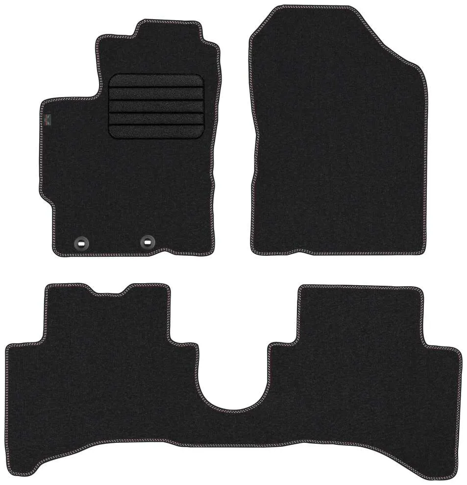 Stoffmatter Toyota Yaris III Hybrid (2011-2019) – Premium Stoff - Textil