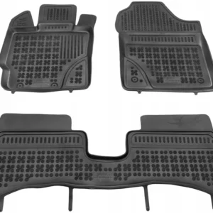 Gulvmatter Toyota YARIS III Hybird facelift (2014-2019) – med høykant | Rezaw-Plast