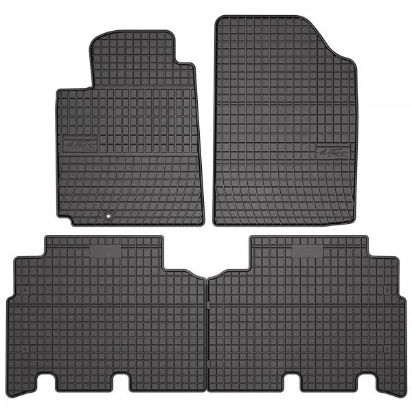 Gulvmatter Toyota Yaris Verso (1999-2005) – med sidekant på 1 cm | Frogum
