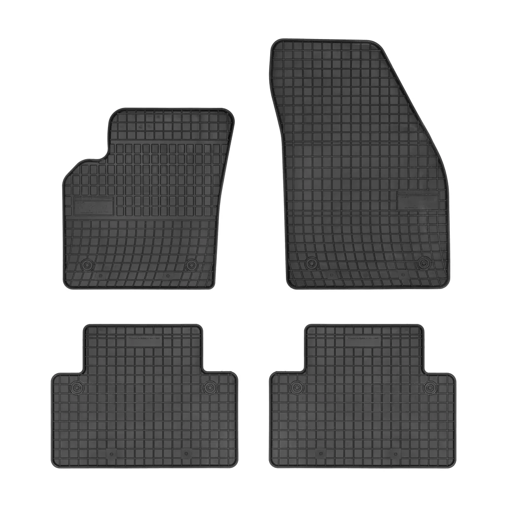 Gulvmatter Volvo C30 / S40 II / V50 (2006-2012) – med sidekant på 1 cm | Frogum