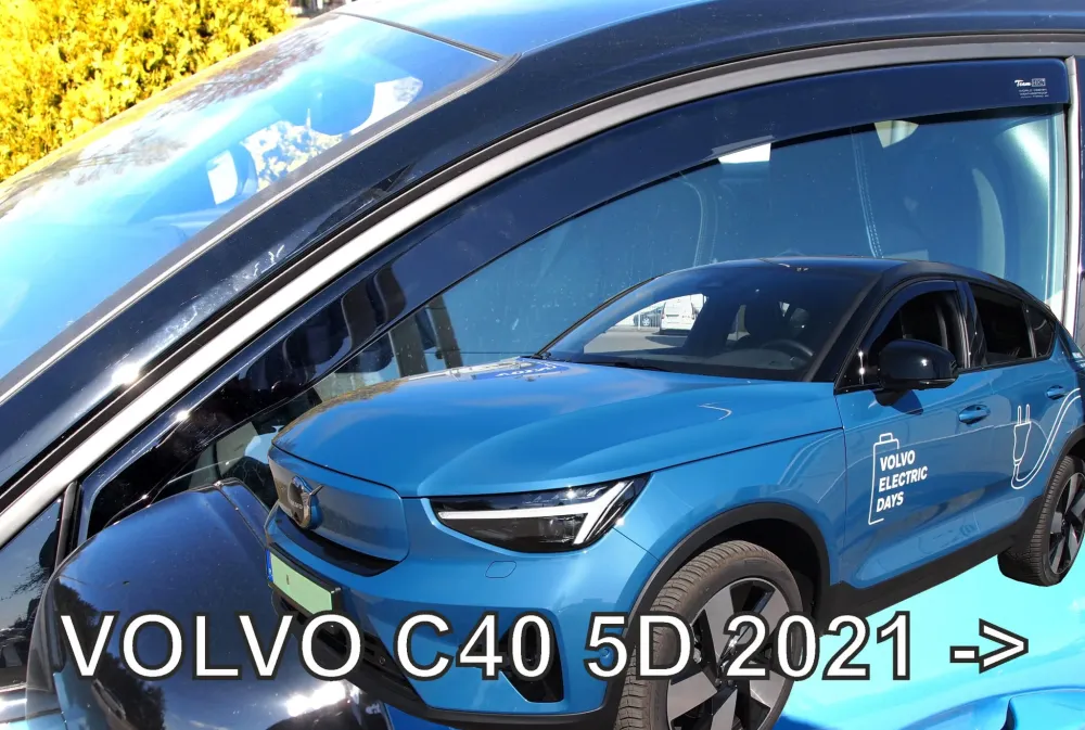 Vindavviser Volvo C40 Recharge (2021-) – PMMA 2 stk