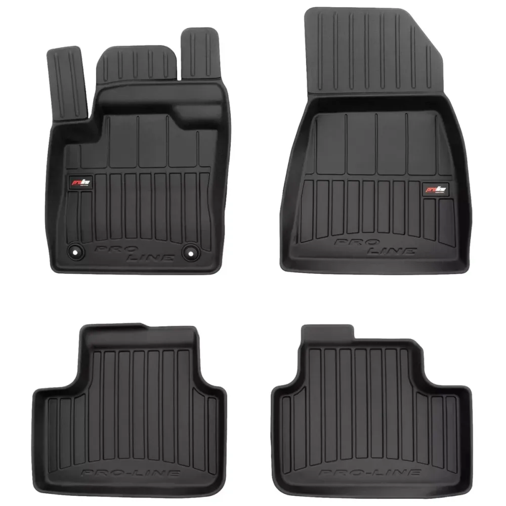 Gulvmatter Volvo EX40/XC40 Recharge / EC40/C40 Recharge (2020-) – 3D Premium med sidekant | Frogum