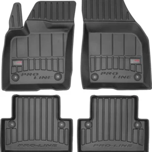 Gulvmatter Volvo V50 (2004-2012) – 3D Premium med sidekant | Frogum