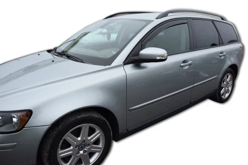 Vindavviser Volvo V50 5-dørs 04/2004→ STV sett 2 stk. – PMMA Plexi | Heko
