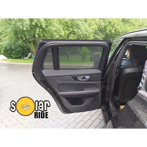 Solskjerm Volvo V60 II (2018-) (4 stk, tape)